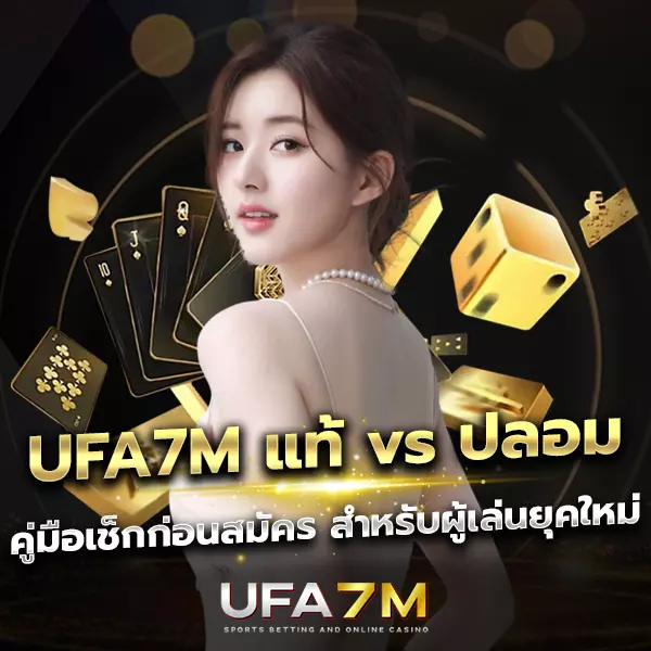 UFA7M ของแท้ vs ของปลอม คู่มือเช็กก่อนสมัคร สำหรับผู้เล่นยุคใหม่